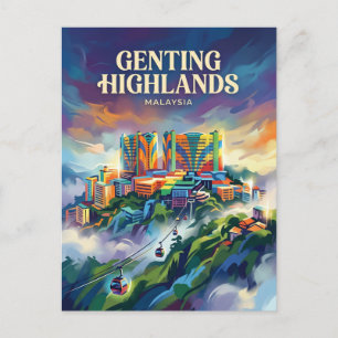 Genting Highlands Maleisië Briefkaart