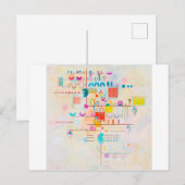 Gentle Accent, Wassily Kandinsky Briefkaart (Voorkant / Achterkant)