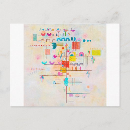 Gentle Accent, Wassily Kandinsky Briefkaart (Voorkant)