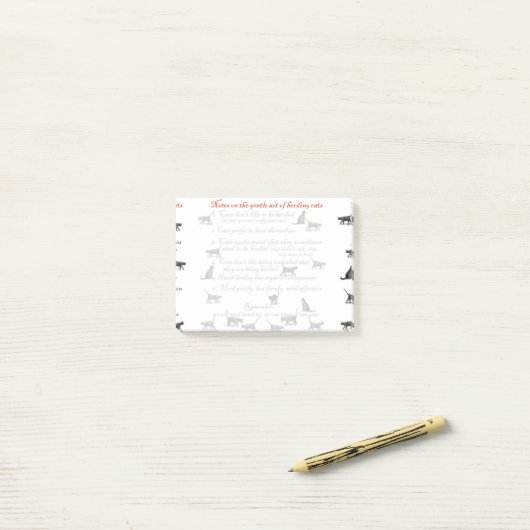 Gentle Art van kratten - Post-it® notes (Op bureau)