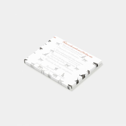 Gentle Art van kratten - Post-it® notes (Schuin)