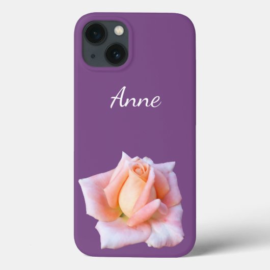 Gentle Blossom gepersonaliseerd Case-Mate iPhone Case (Achterkant)