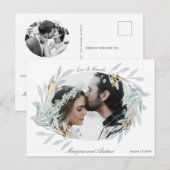 Gentle Botanics | Carte postale de remerciement ph (Devant / Derrière)