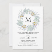 Gentle Botanics  Uitnodiging proefdiners (Voorkant)