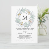 Gentle Botanics  Uitnodiging proefdiners (Staand voorkant)