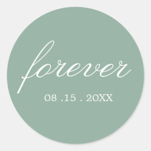 Gentle Botanics voor ever Round Sticker