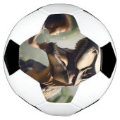 Gentle Giant: de vriendelijke T-Rex die van een ka Voetbal (Gedraaid)