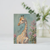 Gentle Giant Gepersonaliseerd Briefkaart (Staand voorkant)