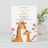 Gentle Giraffe Moments Kaart (Staand voorkant)