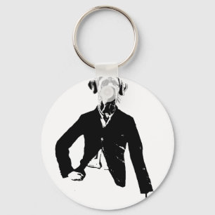 Gentle Great Dane Sleutelhanger