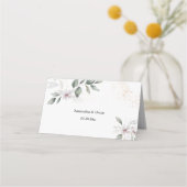 Gentle Greenery Waterverf Leaf & Flower | Goud (Achterkant)