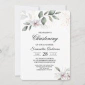 Gentle Greenery Waterverf Leaf & Flower | Goud Kaart (Voorkant)