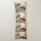 Gentle Harp Melody Guinea Pig Body Pillow Lichaamskussen (Achterkant (Verticaal))