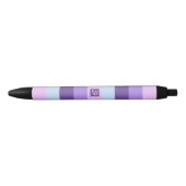 Gentle Lavender Dreams Color Palette Monogram Blauwe Inkt Pen (Voorkant)