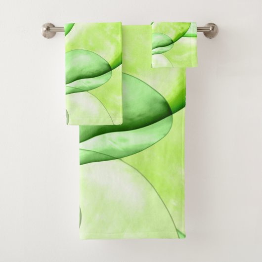 Gentle Leaf abstract Bad Handdoek (Insitu)