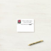 Gentle Pixel Bloom painting art  Post-it® Notes (Op bureau)