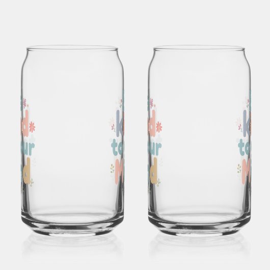 Gentle Self Care and Positive Reminder Blikvorm Glas (Rechts)