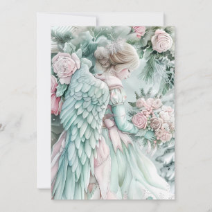Gentle Spirit - Carte d'ange de Noël Vintage