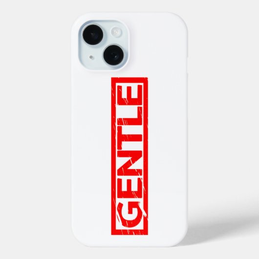 Gentle Stamp Case-Mate iPhone Case (Achterkant)