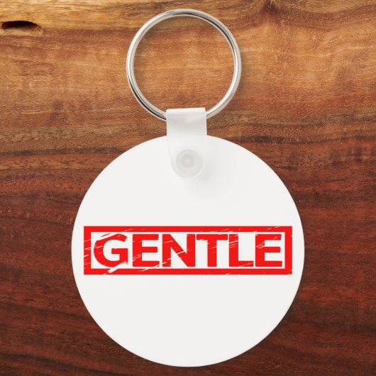 Gentle Stamp Sleutelhanger (Achterkant)