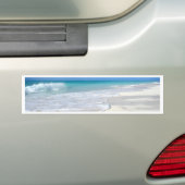 Gentle Surf White Sands Bumpersticker (Op auto)