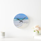 Gentle Surf White Sands Ronde Klok (Huis)