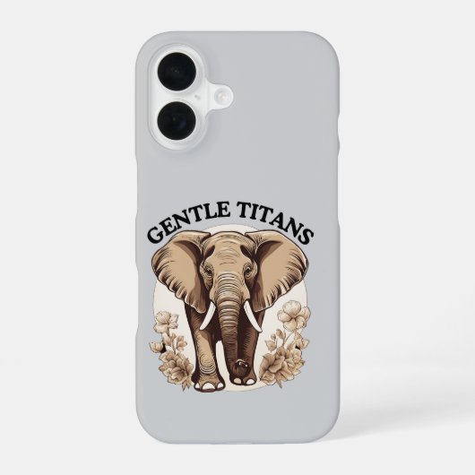 Gentle Titans iPhone 16 Hoesje (Achterkant)