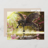 Gentle Touch-Briefkaart Briefkaart (Voorkant / Achterkant)