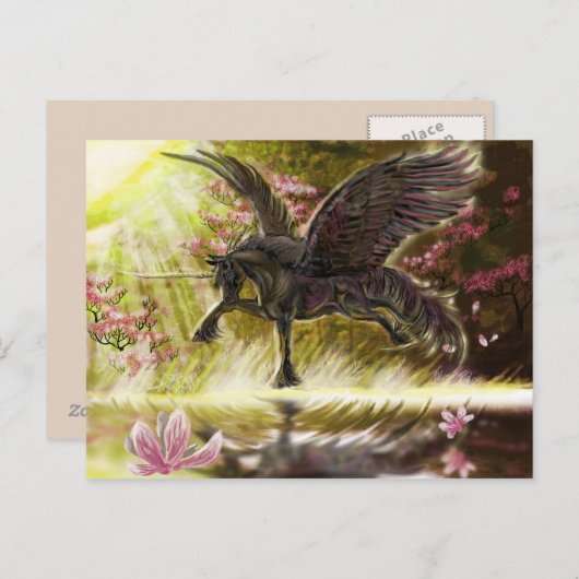 Gentle Touch-Briefkaart Briefkaart (Voorkant / Achterkant)