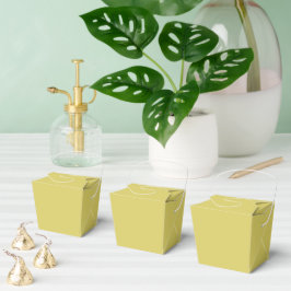 Gentle Warm Yellow Favor Boxes Bedankdoosjes