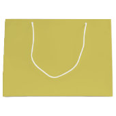 Gentle Warm Yellow Large Gift Bag Groot Cadeauzakje (Voorkant)