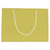 Gentle Warm Yellow Large Gift Bag Groot Cadeauzakje (Achterkant)
