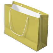 Gentle Warm Yellow Large Gift Bag Groot Cadeauzakje (Voorkant Gekanteld)