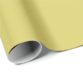 Gentle Warm Yellow Wrapping Paper Roll Cadeaupapier (Rol Hoek)