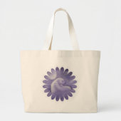 Gentle Winter Polar Beren Grote Tote Bag (Voorkant)