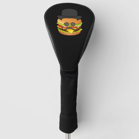 Gentleman Burger Golfheadcover (Voorkant)