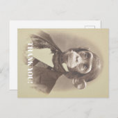 Gentleman Chimpanzee gezegde "Dank u wel" Briefkaart (Voorkant / Achterkant)