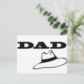 Gentleman Dad Briefkaart (Staand voorkant)