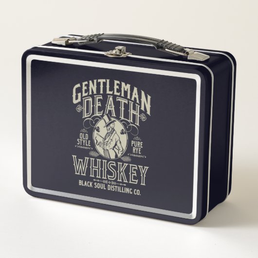 Gentleman Death Old Style Pure Rye Whiskey (Voorkant)