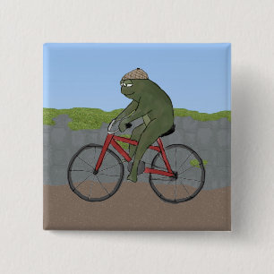Gentleman Frog op een Button
