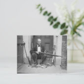 Gentleman Gunslinger, 1927 Briefkaart (Staand voorkant)