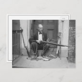 Gentleman Gunslinger, 1927 Briefkaart (Voorkant / Achterkant)