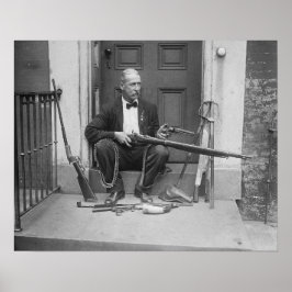 Gentleman Gunslinger, 1927. Oude foto Poster