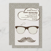 Gentleman Jim Uitnodiging (Voorkant / Achterkant)