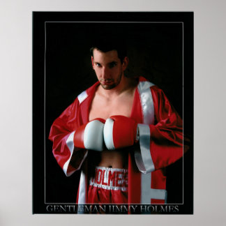 "Gentleman" Jimmy Holmes Poster