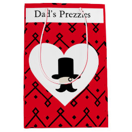 Gentleman’s bewerkbare Vaderdag Gift Bag Medium Cadeauzakje