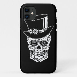 Gentleman Sugar Skull iPhone 11 Hoesje