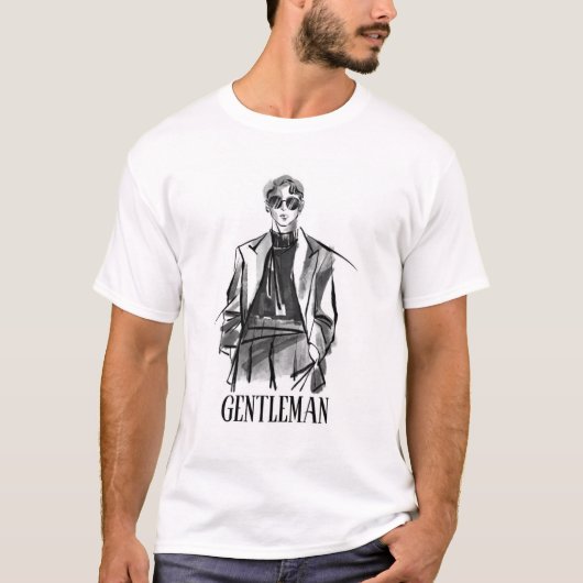 Gentleman t-shirt (Voorkant)