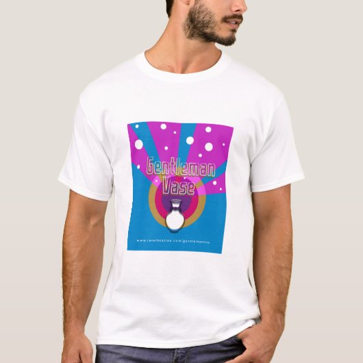 Gentleman Vase mannen t-shirt (Voorkant)