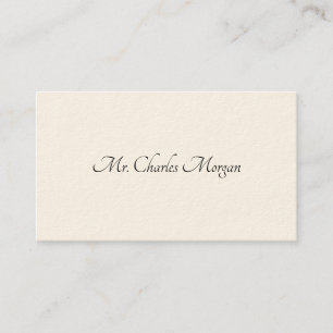 Gentleman's Victoriaans Calling Cards Contactkaartje